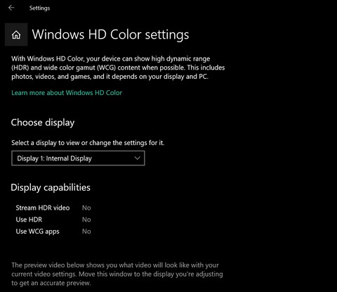 Windows 10에서 HDR 콘텐츠 시청을 시작하는 방법 