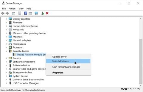 Windows 10에서 TPM(신뢰할 수 있는 모듈 플랫폼) 오류를 수정하는 방법 