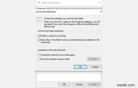 Windows 10에서 파일 압축을 비활성화하는 방법 