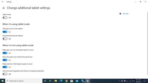 Windows 10에서 태블릿 모드를 끄는 방법 