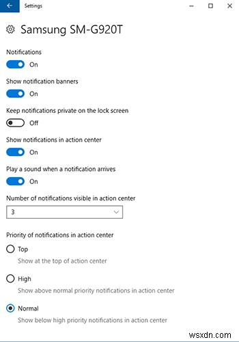 Android가 설치된 Windows 10에서 수신 전화 알림을 받는 방법 