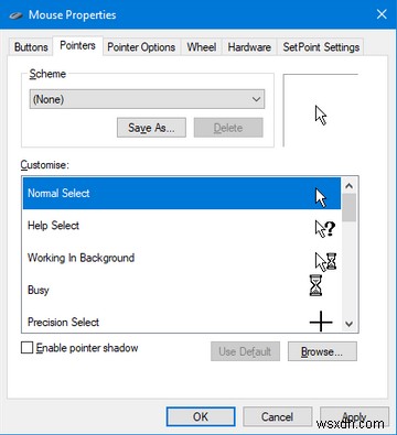 Windows 10에서 마우스를 사용자 지정하는 방법 