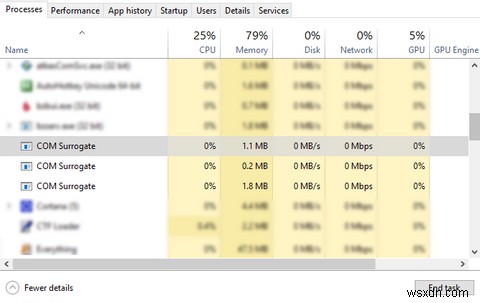 Windows 10에서 COM 대리 문제를 해결하는 방법 