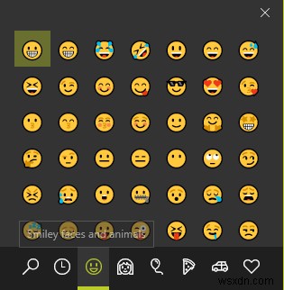 Emoji Panel을 사용하여 Windows 10에서 Emojis를 쉽게 입력하십시오. 