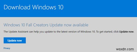 전체 Windows 10 Fall Creators 업데이트 문제 해결 가이드 