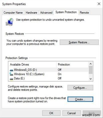 모든 Windows 10 업데이트 또는 설치 전에 이 작업을 수행하십시오. 