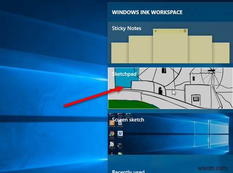 Windows 10에서 터치스크린으로 Windows Ink를 사용하는 방법 