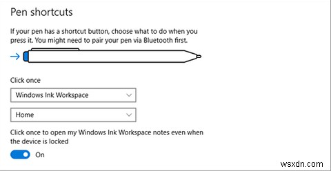 Windows 10에서 터치스크린으로 Windows Ink를 사용하는 방법 