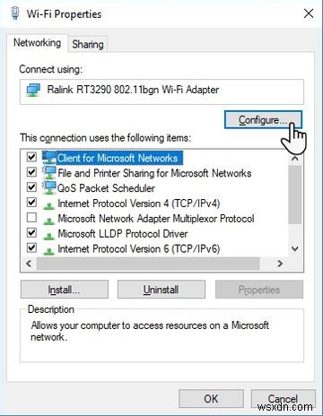 Windows 10에서 이더넷을 연결할 때 Wi-Fi를 끄는 방법 