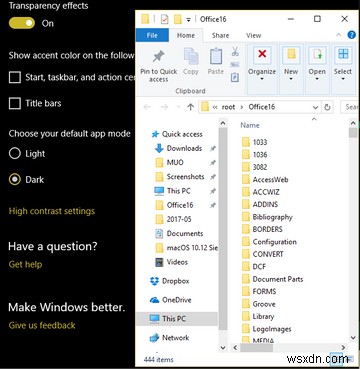 다크 모드 대 야간 조명:Windows 10에서 어떤 것을 사용해야 합니까? 