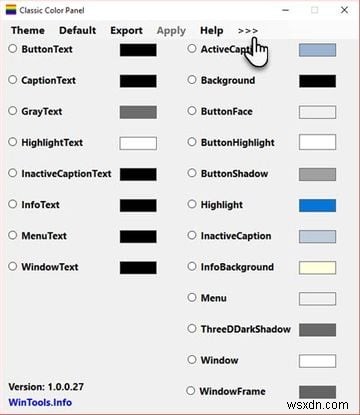 하나의 무료 도구로 Windows 10에서 모든 색상을 사용자 지정하는 방법 