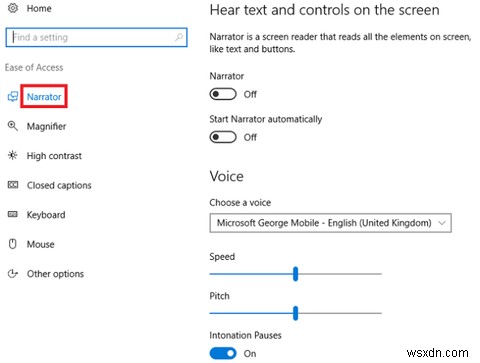 Windows 10 접근성 도구에 대한 간략한 가이드 