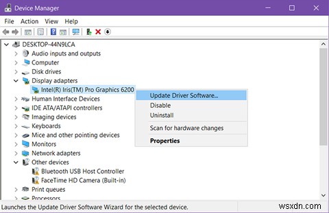Windows 10에서 화면 문제를 해결하기 위한 첫 번째 단계 