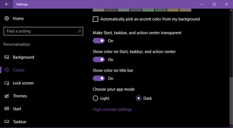 Windows 10에서 어두운 테마를 활성화하는 방법(레지스트리 조정 없음) 