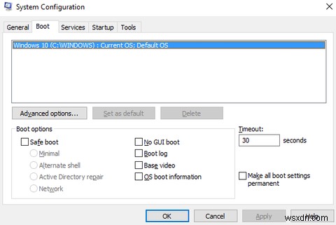 Windows 10 듀얼 부팅 시 기본 OS를 설정하는 방법 