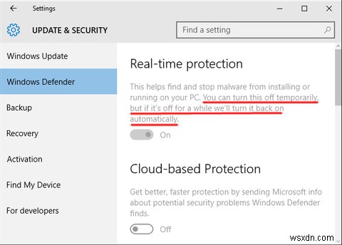 Windows 10 Home에서 Windows Defender를 수동으로 비활성화하는 방법 