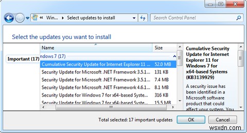 Internet Explorer 11에 대한 트로이 목마 업데이트를 피하는 방법 