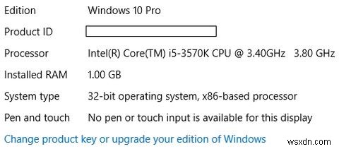 Windows 10에서 32비트에서 64비트로 업그레이드하는 방법 