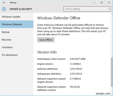 Windows Defender는 이제 시작 시 맬웨어를 검색할 수 있습니다. 