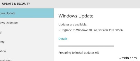 지금 Windows 10 버전 1511로 업그레이드하는 방법 