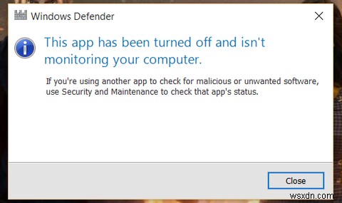 Windows 10에서 Windows Defender 맬웨어 방지를 사용하는 방법 