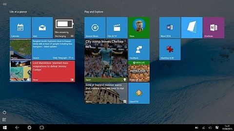 연속체:Windows 10 데스크톱 및 태블릿 모드 간 전환 