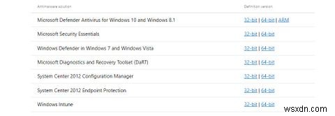 Microsoft Defender를 수동으로 업데이트하는 방법 