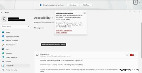 Windows 11의 라이브 캡션이란 무엇입니까? 활성화하는 방법은 다음과 같습니다. 