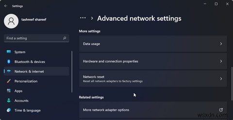 Windows 11에서 누락된 Wi-Fi 옵션을 수정하는 방법 