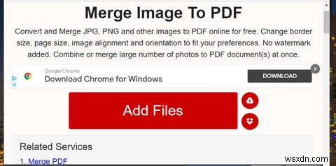 Windows 11에서 여러 이미지를 PDF 문서로 병합하는 방법 