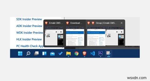 2021년 Windows 11s Final Insider Preview 빌드에 무엇이 포함되어 있습니까? 
