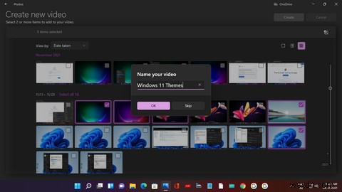 Windows 11 사진 앱으로 비디오를 만드는 방법 