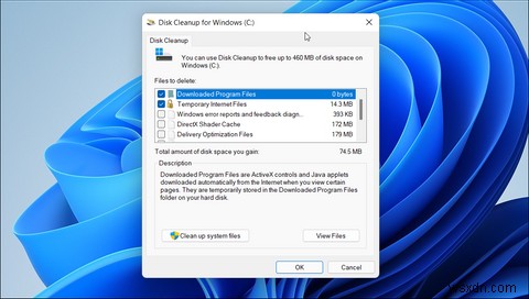 Windows 11로 업그레이드한 후 디스크 공간을 확보하는 방법 