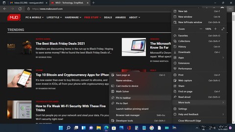 Windows 11 작업 표시줄에 거의 모든 것을 고정하는 방법 