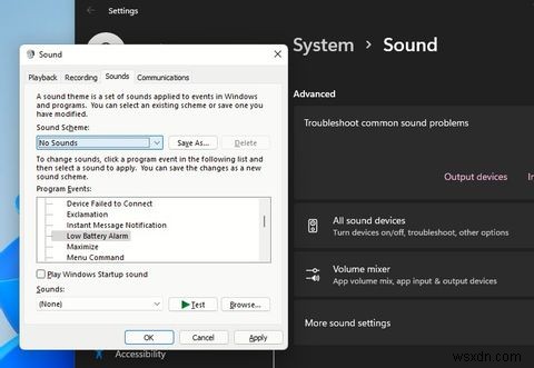 Windows 11에서 소리를 변경하는 방법 