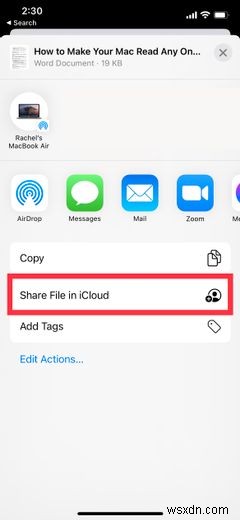 iCloud에서 파일 및 폴더를 공유하는 방법 