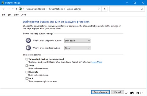 바로 가기 키를 사용하여 Windows 10을 종료하거나 절전 모드로 전환하는 방법:5가지 방법 