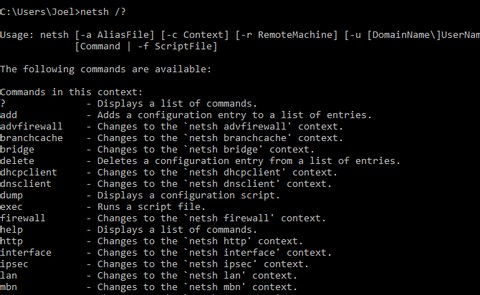 Windows에서 무선 네트워크를 관리하는 8개의 CMD 명령 