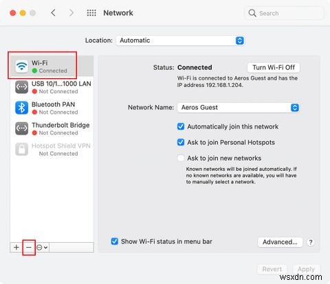 Mac에서 네트워크 설정을 재설정하는 방법 