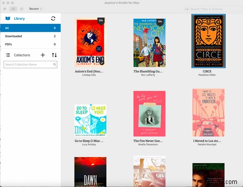 Mac용 Kindle을 사용하여 Mac에서 책을 읽고 메모하는 방법 