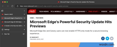 Mac용 Microsoft Edge:Microsoft 브라우저를 사용해야 합니까? 