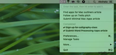 작업 흐름을 단순화하는 11가지 미니멀한 Mac 앱 