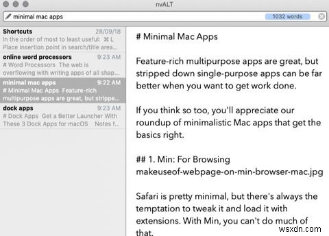 작업 흐름을 단순화하는 11가지 미니멀한 Mac 앱 