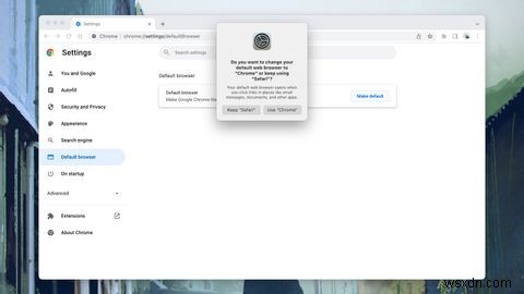 Mac에서 기본 브라우저를 변경하는 방법 