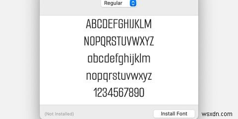 macOS에서 타사 글꼴을 설치하는 방법 