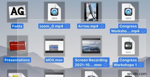 Mac에서 여러 파일을 선택하는 방법 