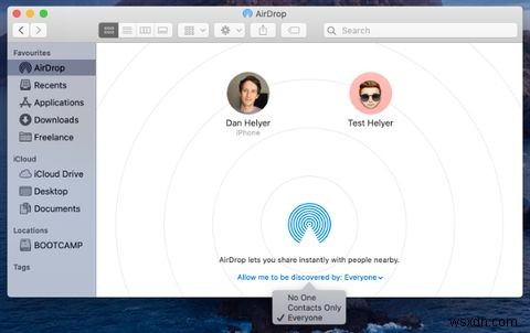 iPhone 또는 Mac에서 AirDrop하는 방법 