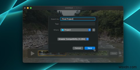 Mac에서 QuickTime Player로 비디오를 빠르게 병합하는 방법 