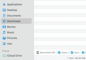 macOS에서 파일 경로를 보는 방법 