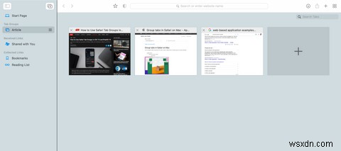 Safari에서 탭 그룹과 책갈피를 사용하는 가장 좋은 방법 